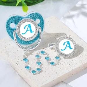 Personalized Baby Pacifier Clip Holder