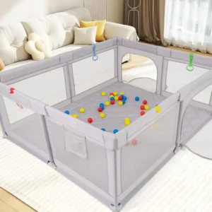 Large baby playpen indoor outdoor mesh
