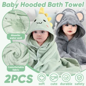 Comfortable Baby Towels With Hood