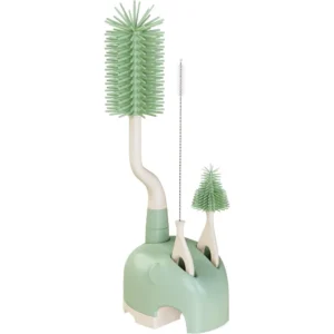 360° Rotating Silicone Bottle Cleaning Brush Cleaner Set