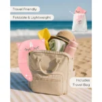 how potty seat will travel, all the way to the beach