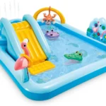 kids pool w/slide and fun