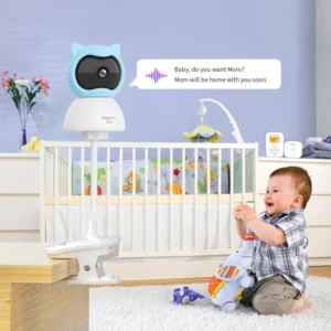 360° Panoramic Night Vision Security Baby Camera