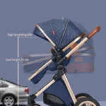 Luxury Baby Stroller 3 in 1 High Landscape Baby/Infant Carrier