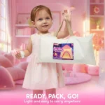 child carrying tent in it's bag