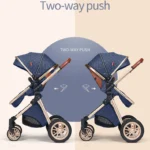 Luxury Baby Stroller 3 in 1 High Landscape Baby/Infant Carrier