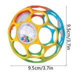 shape and size of the bendy ball