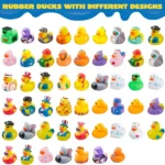 assortment of rubber ducks