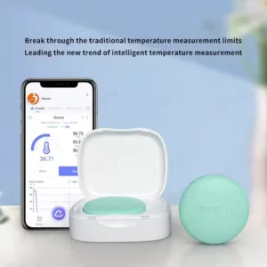 bluetooth, wireless digital thermometer patch