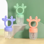 cute deer veggie feeder teether