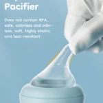 nipple labeled as pacifier